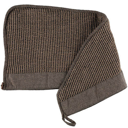Rento Kenno Sauna Hair Towel, Cotton/Polyester, Brown