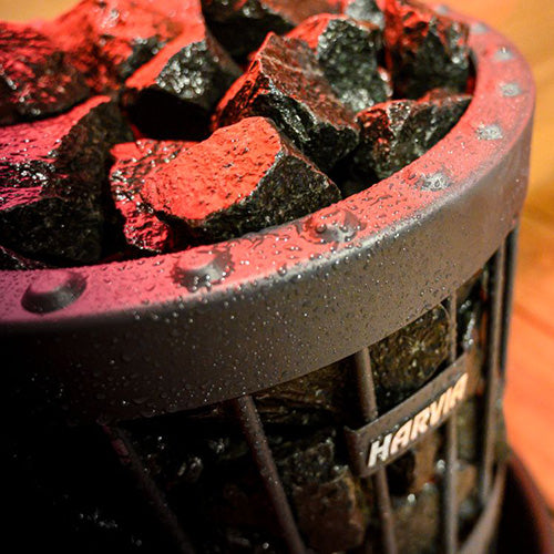 Harvia AC3040 | Vulcanite Sauna Stones 44 lbs