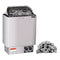 Harvia KIP45B Sauna Heater Package | 4.5kW Black Steel