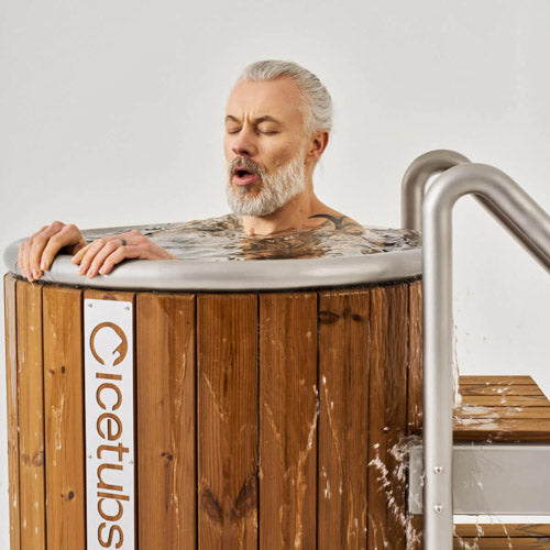 Icetubs IceBarrel Cold Plunge with Stairs