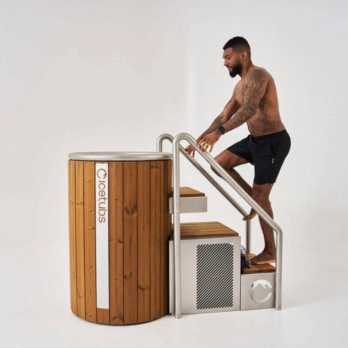 Icetubs IceBarrel Cold Plunge with Stairs