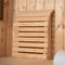 PROSAUNAS Contoured Headrest | Sauna Headrest
