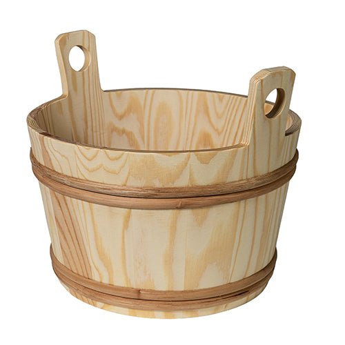 PROSAUNAS XL Wood Sauna Bucket, 12 Liter, Spruce