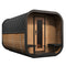 SaunaLife Model CL12GCP | Outdoor Cabin Sauna with Changing Room
