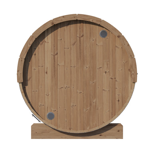 SaunaLife Model E6 ERGO-Series Backyard Sauna Barrel 59"x81", 3-person