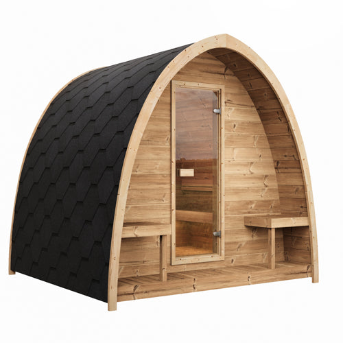 SaunaLife Model G3 Outdoor Home Sauna Kit