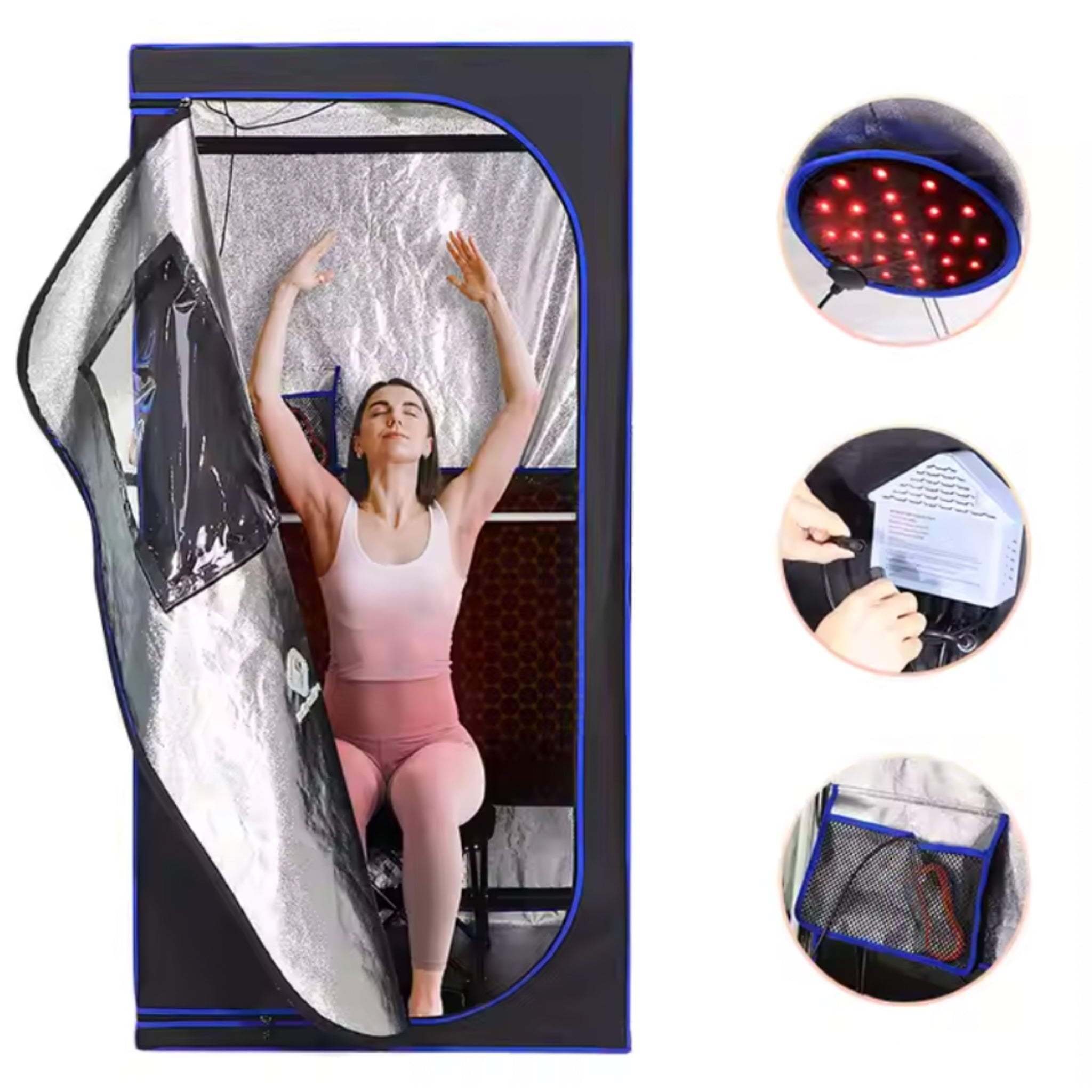 ThermaLuxe Foldable Infrared Sauna