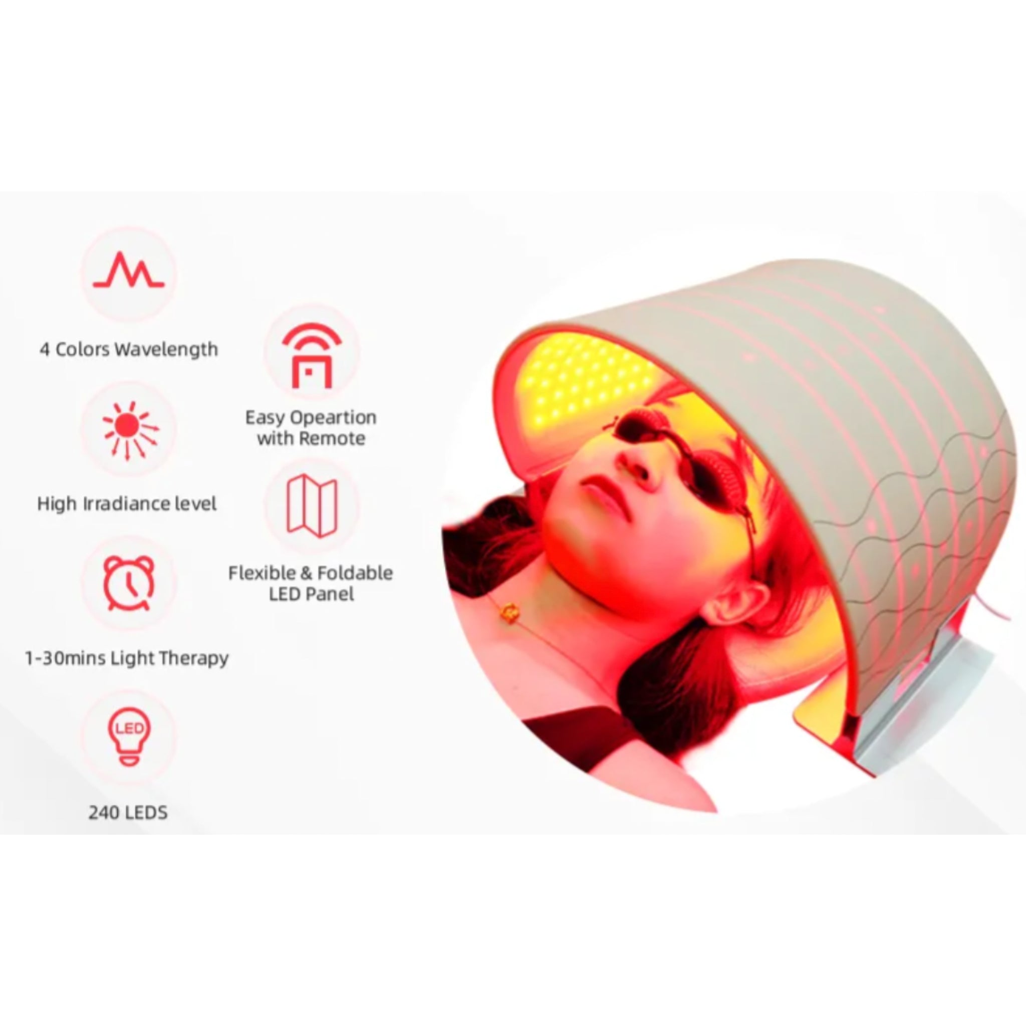 ThermoGlow Red Light Therapy Device
