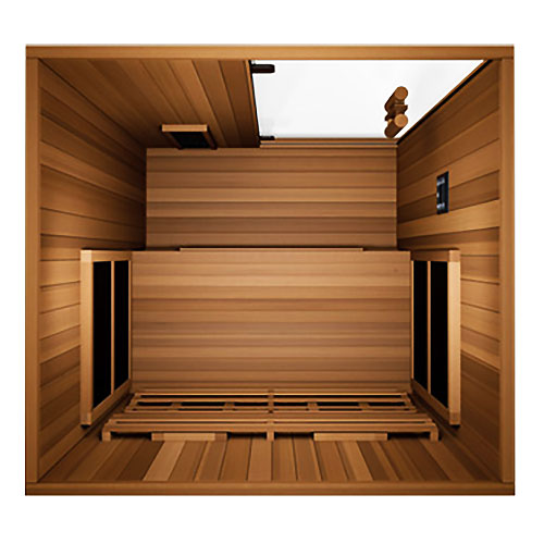 Finnmark FD-2 Infrared Sauna top view