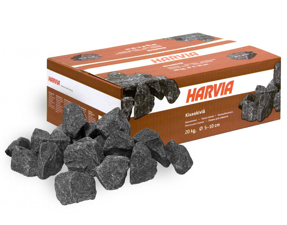 Harvia AC3000 Sauna Heater Stones, Split Face, 5-10cm