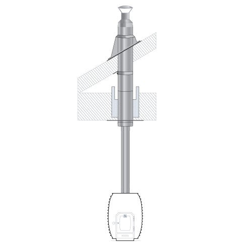 HUUM Barrel Sauna Chimney Kit