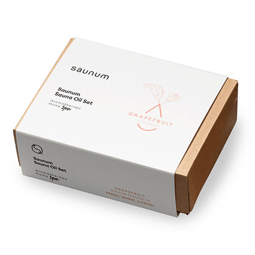 Saunum Aroma Oil Set Grapefruit Aroma Oil with Reservoir, 10 mL
