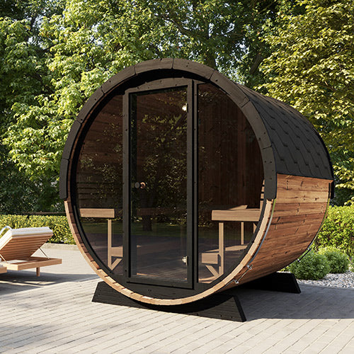 SaunaLife Model EE8G Sauna Barrel Ergo Elegance Series Sauna Barrel 79