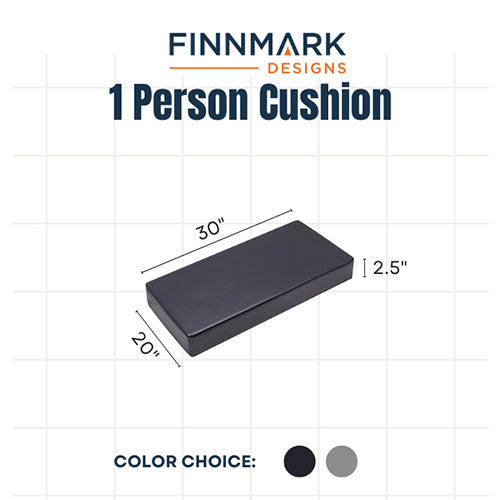 Finnmark FD-1 Sauna Cushion dimensions