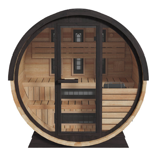 Finnmark FD-7 Thermo-Aspen Combination Barrel Sauna