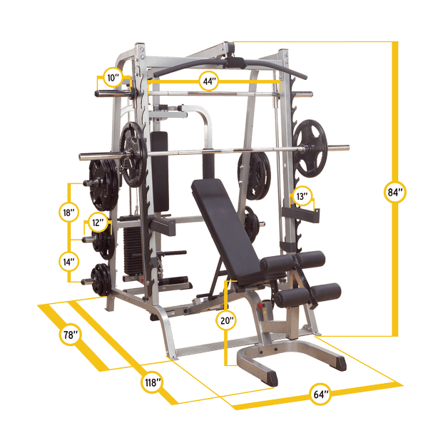 Body-Solid Series 7 Smith Package