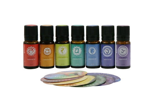Mr.Steam MS CHAKRA7 Chakra Aroma Oil, 7-Pack, 10mL