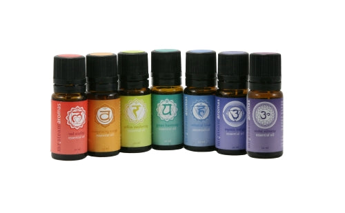 Mr.Steam MS CHAKRA7 Chakra Aroma Oil, 7-Pack, 10mL