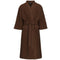 Rento Kenno Bath Robe L/XL | 70% Recycled Cotton, Chambray Border