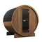 SaunaLife Model E7 | Outdoor Barrel Sauna