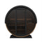 SaunaLife Model EE6G | Elegance Barrel Sauna Full Glass Front