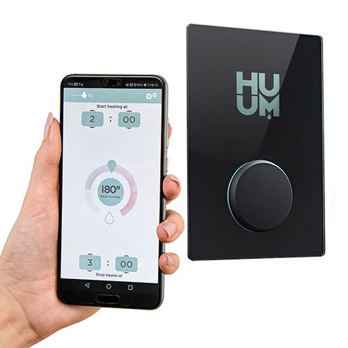 HUUM UKU Glass Wi-Fi Sauna Controller
