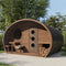 SaunaLife Model G11 | Premium Outdoor Garden Sauna