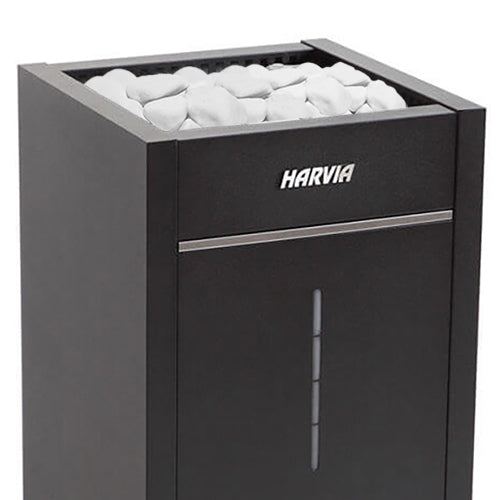 Harvia AC4000 White Sauna Stones, Rounded, 5-10cm