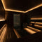 PROSAUNAS 3-Zone Dimmable White LED Light Strip Kit | Sauna Lighting